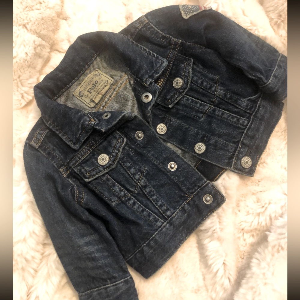 Slightly Worn Ralph Lauren Polo jean jacket